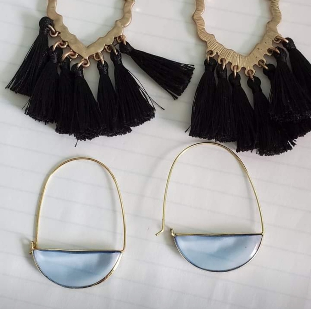 Two Pair Jbloom Earrings